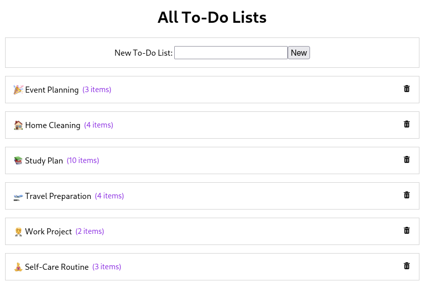 FastAPI To-Do App project screenshot